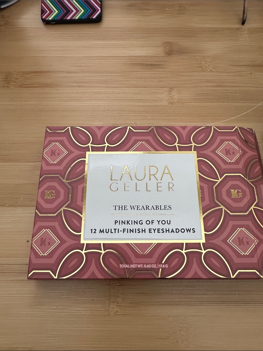Laura Geller Pink & Gold Decorative Eyeshadow Palette